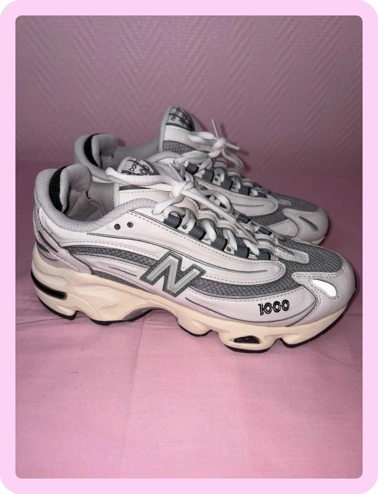 Tênis feminino New Balance tamanho 37 1/2 usado uma vez – photo 10